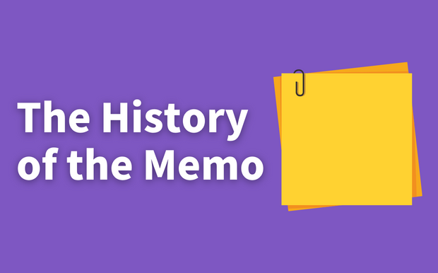 The History of the Memo