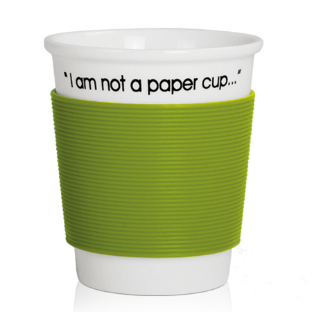 Customization 260ML Small Size Eco-Ceramic Smile  Cup Corporate Gifts
