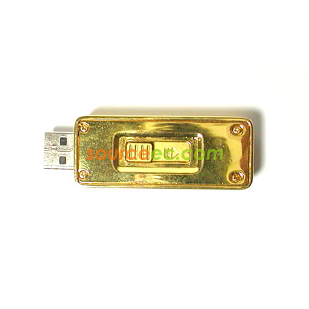 Customization Golden USB Flash Drive Corporate Gifts