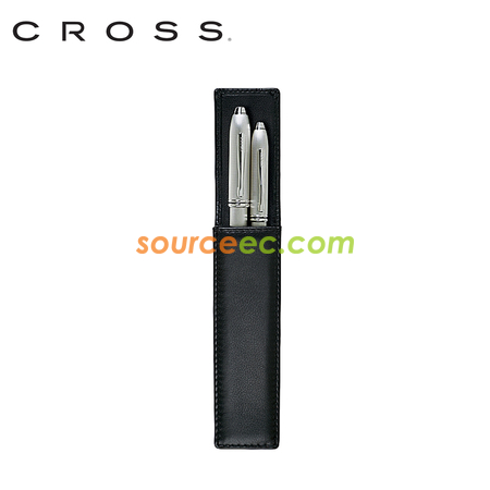 Customization Cross - Leather Double Pen Case Corporate Gifts