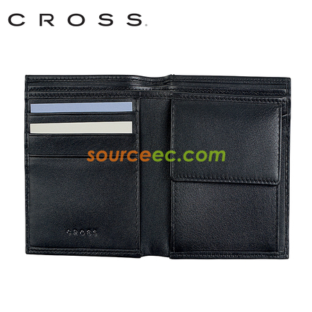 Customization Cross - Leather Bi-Fold Coin Wallet Corporate Gifts