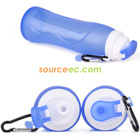 Customization 500ML Silicone Sports Water Bottle Corporate Gifts