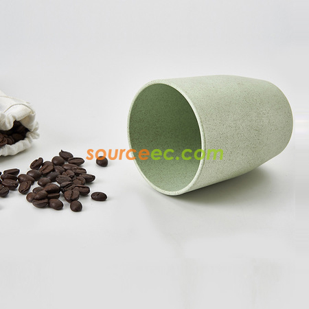 Customization 280ML Wheat Straw Mouthwash Cup Corporate Gifts