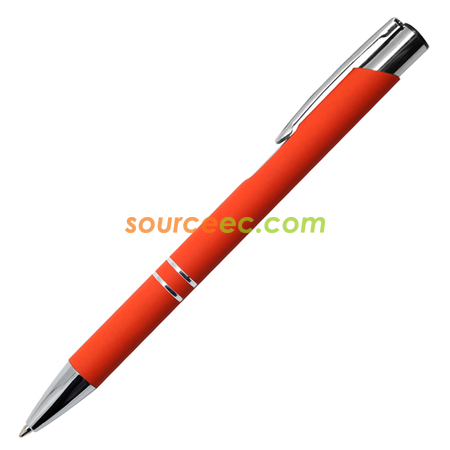 Customization Euroauz Rubberised Metal Pen Corporate Gifts