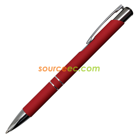 Customization Euroauz Rubberised Metal Pen Corporate Gifts