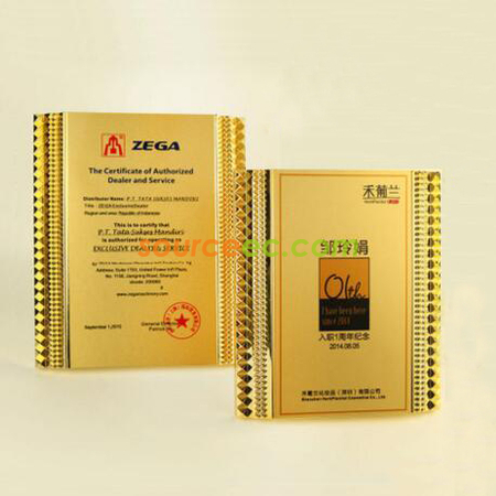 Customization Plastic Plaque Corporate Gifts
