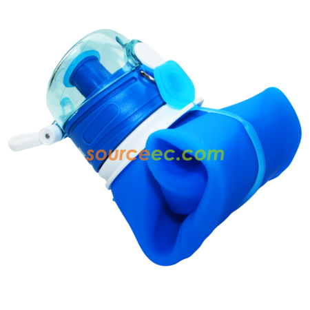 Customization 750ML Silicone  Water Bottle Corporate Gifts