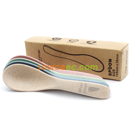 Customization Straw Spoon（4 PCS） Corporate Gifts
