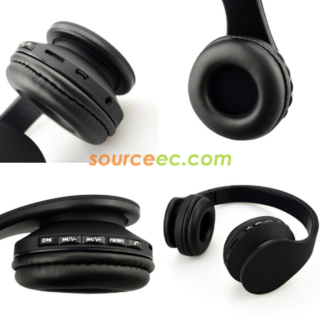 Customization 4 in 1 Multifunctional Stereo On-ear Headsets Corporate Gifts