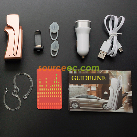 Customization Business Car Charge Bluetooth Headset Corporate Gifts
