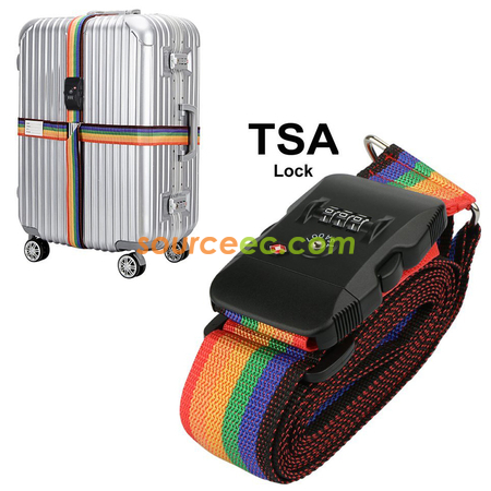 Customization TSA Luggage Strap Corporate Gifts