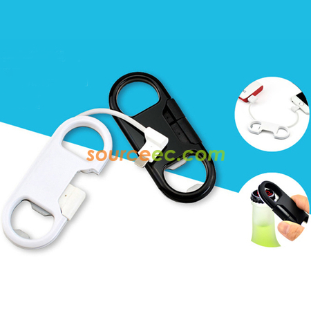 Customization Charge Cable With Bottle Opener Corporate Gifts