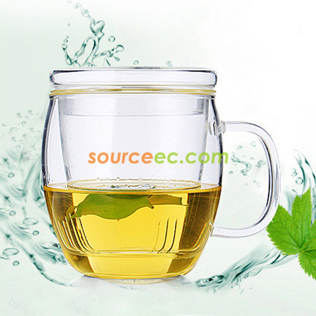 Glass Cup with Infuser