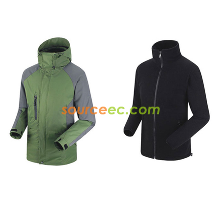 Customization 3 in 1 Outdoor Hiking Jacket Corporate Gifts