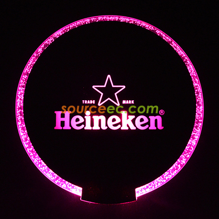 Customization LED Light Coaster Corporate Gifts