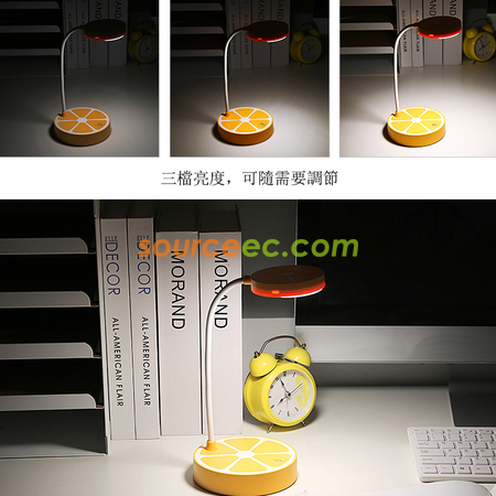 Customization Fruit Design LED USB Table Lamp Corporate Gifts