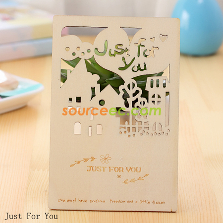 Customization Wooden Postcard Corporate Gifts