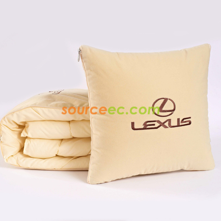 Customization Car Pillow Blanket Corporate Gifts