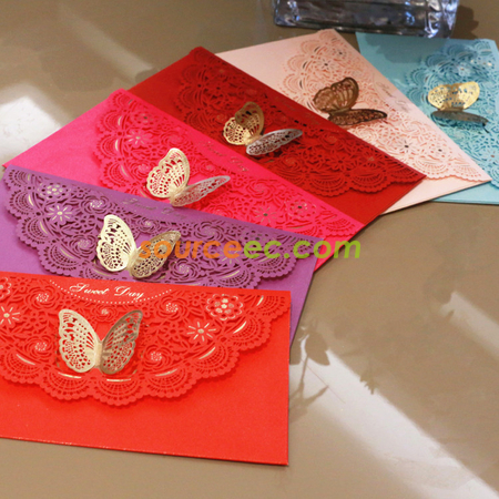 Customization Hollow Red Pocket Corporate Gifts