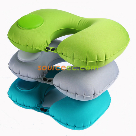 Customization Press Inflatable U-shaped Pillow Corporate Gifts