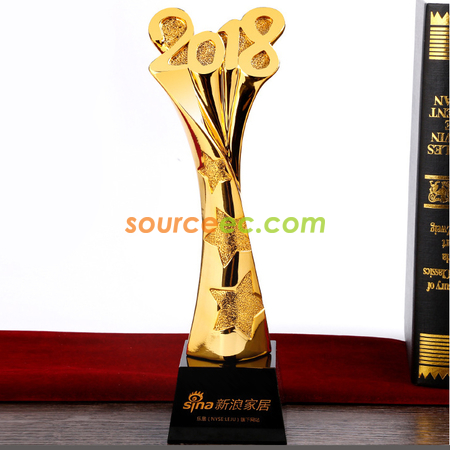 Top 2018 Resin Crystal Trophy