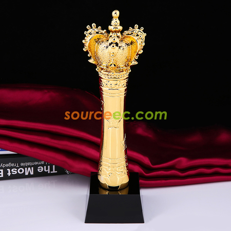 Customization Resin Crown Crystal Trophy Corporate Gifts