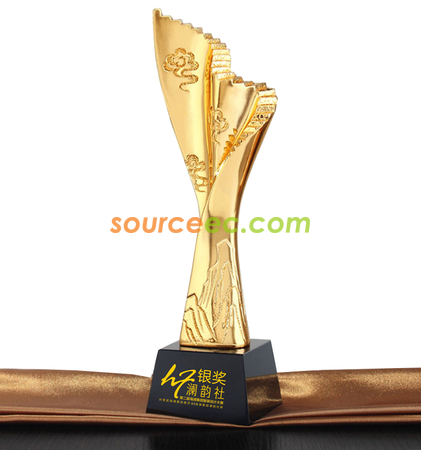 The Way Up Resin Crystal Trophy