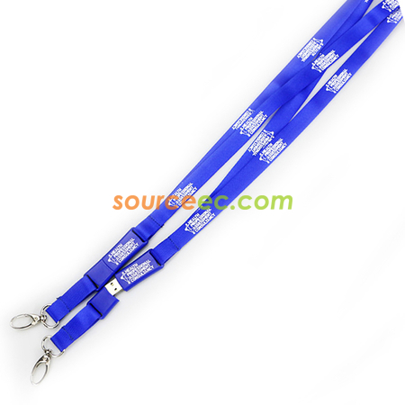 Customization Lanyard USB Flash Drive Corporate Gifts