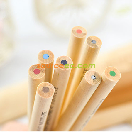 Customization Color Pencil with Wooden Box Corporate Gifts