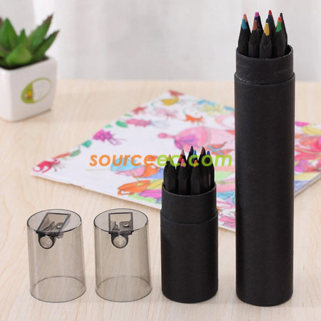 Customization Black-wood Color Pencil Corporate Gifts