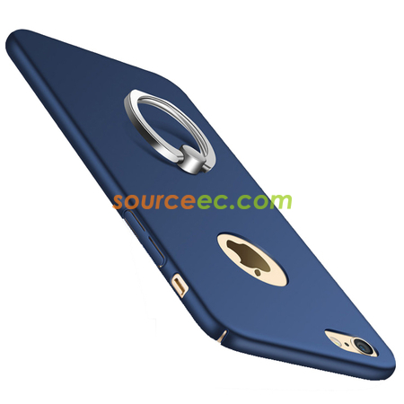 Frosted Ring Buckle Phone Case