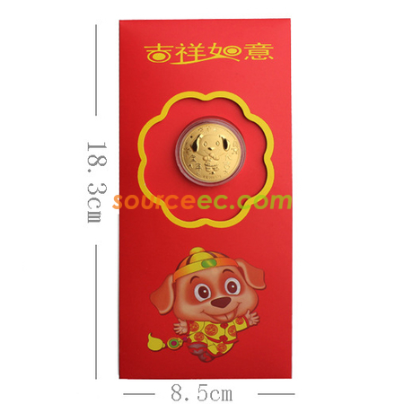 Customization New Year Gold Coin Corporate Gifts