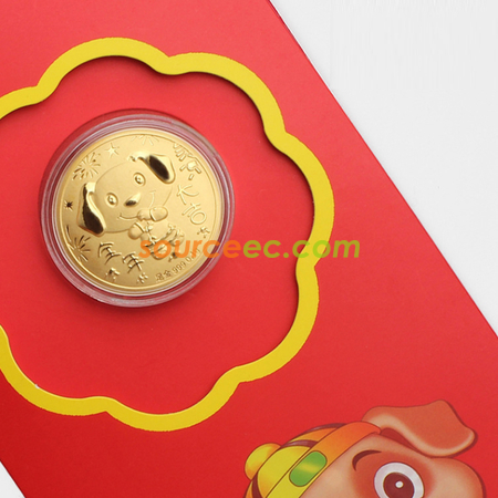 Customization New Year Gold Coin Corporate Gifts
