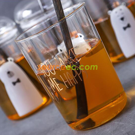 Customization 550MLStraw Glass Corporate Gifts