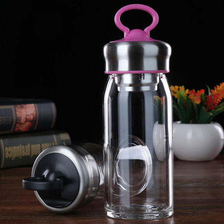 Customization Glass Water Bottle Corporate Gifts