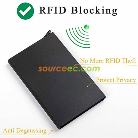 Customization Metal RFID Card Holder Corporate Gifts