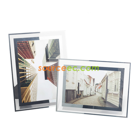 Customization Crystal Glass Photo Frame Corporate Gifts