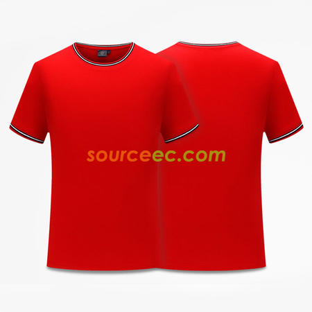 Customization Threaded Collar T Shirt Corporate Gifts