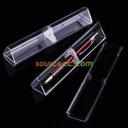 Customization Transparent Triangle Pen Case Corporate Gifts