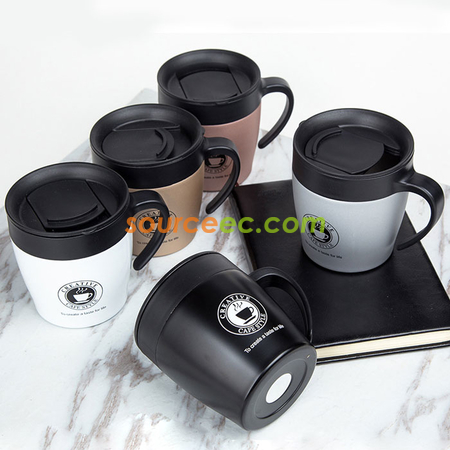 Customization 330ML Stainless Steel Mug with Handle Corporate Gifts