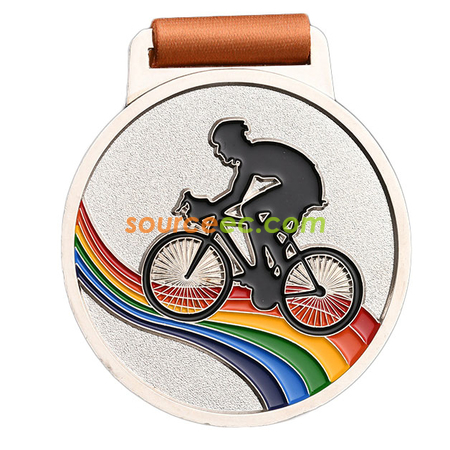 Customization Colorful Cycling Medal Corporate Gifts