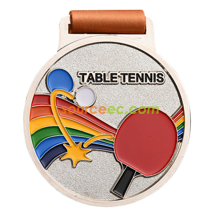 Customization Colorful Table Tennis Medal Corporate Gifts