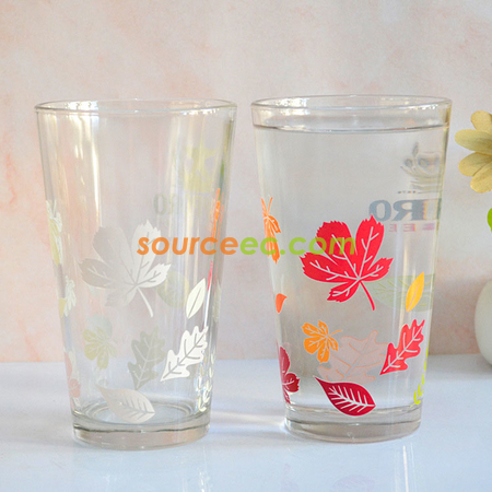 Customization 500ML Cold Color-changing Glass Corporate Gifts