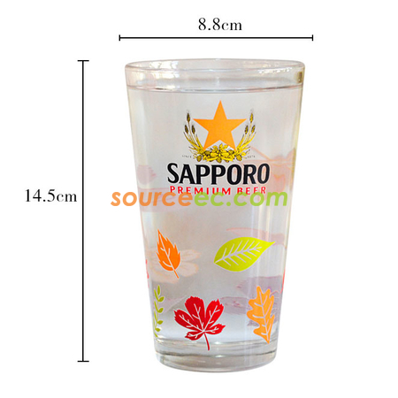 Customization 500ML Cold Color-changing Glass Corporate Gifts
