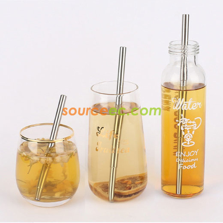 Customization Retractable Stainless Steel Straw Corporate Gifts