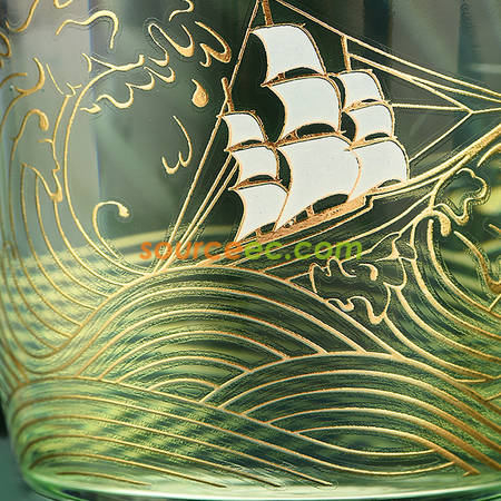 Customization Sailing Glass Mug Corporate Gifts