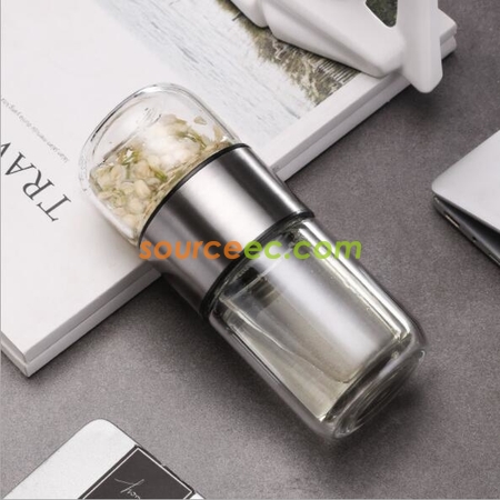 Customization Double Layer Tea Glass Corporate Gifts