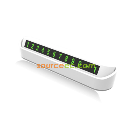 Customization Glowing Parking Card Corporate Gifts