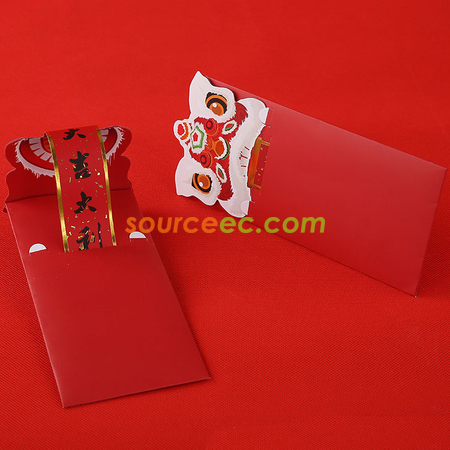 Customization Lion Red Packet Corporate Gifts