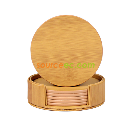 Customization Leather Suit Coaster Corporate Gifts